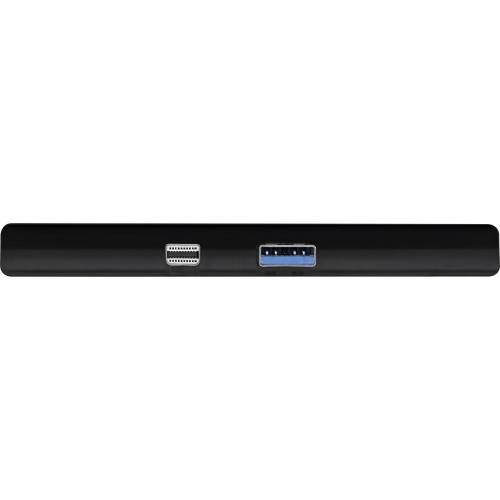 Preview: InLine® MultiHub Surface Pro 4/5/6 3-Port USB 3.2 Typ-A Buchse HDMI 4K Cardreader schwarz