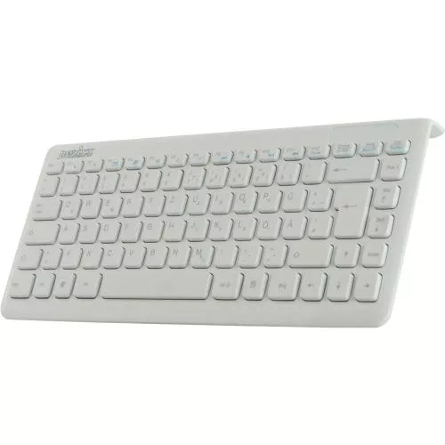 Perixx PERIBOARD-407 DE W Mini Tastatur weiß
