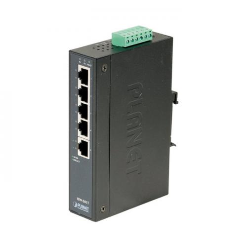 5-Port Fast Ethernet Switch für DIN-Rail, Industrieausführung