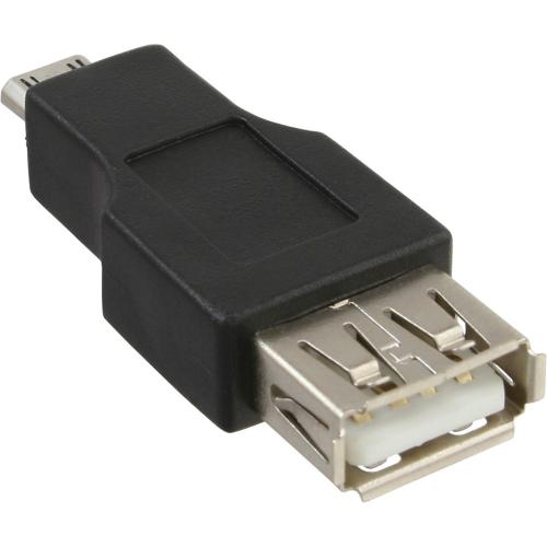 InLine® Micro USB Adapter Micro B Stecker an USB A Buchse