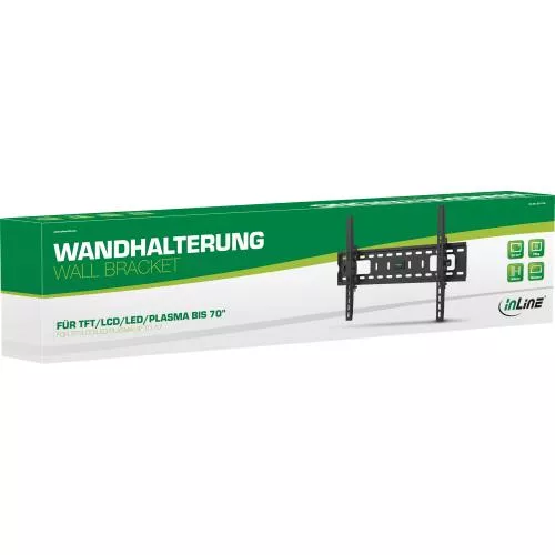 InLine® Wandhalterung TV 81-178cm (32-70") max. 75kg