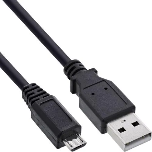 Micro-USB Kabel USB 2.0 – USB-A Stecker auf Micro-B Stecker