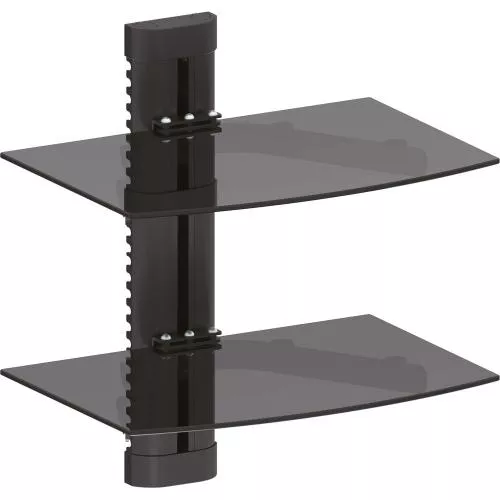 InLine® Wandhalterung für DVD Bluray Sat Receiver bis 8kg schwarz