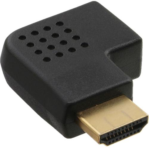 InLine® HDMI Adapter Stecker Buchse seitlich rechts gewinkelt vergoldete Kontakte 4K2K kompatibel