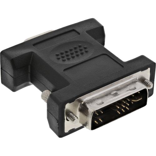 InLine® DVI-A Adapter Analog 12+5 Stecker auf 15pol HD Buchse VGA