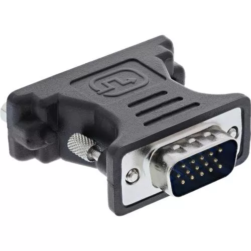 InLine® DVI-A Adapter Analog 24+5 Buchse auf 15pol HD Stecker VGA
