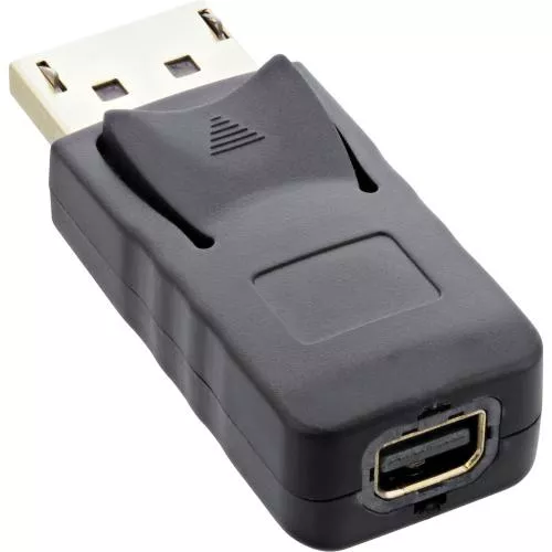 DisplayPort Adapter – DisplayPort Stecker auf Mini DisplayPort Buchse, 4K/60Hz