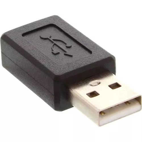 InLine® USB 2.0 Adapter Stecker A auf Mini 5pol Buchse