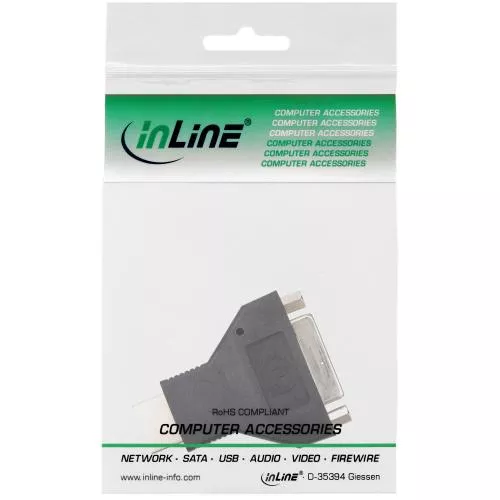 InLine® HDMI DVI Adapter HDMI Stecker auf DVI Buchse