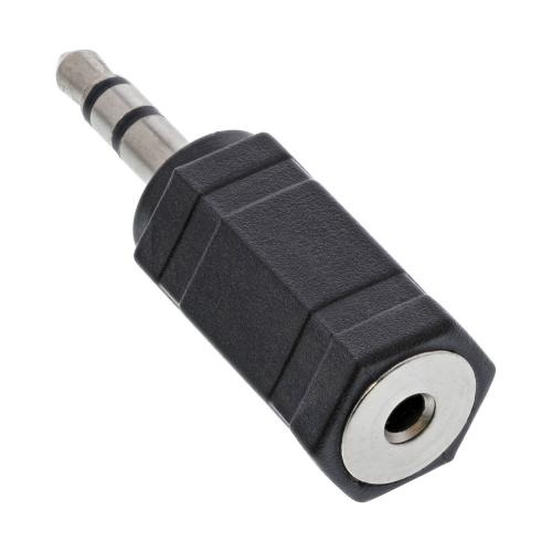 Preview: InLine® Audio Adapter 2,5mm Klinke Buchse an 3,5mm Stecker Stereo