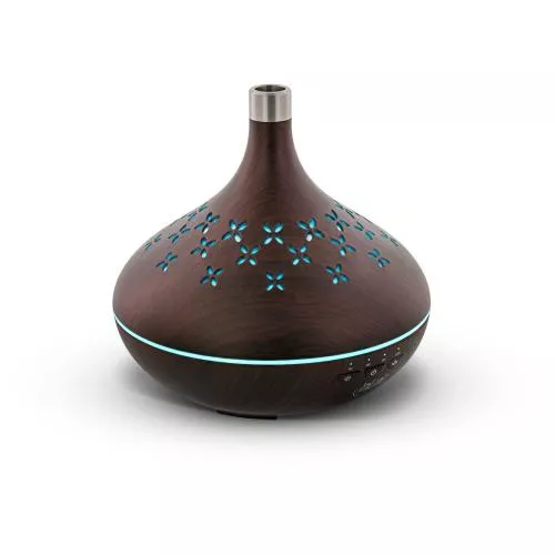 InLine® SmartHome Ultraschall Aroma Diffusor Luftbefeuchter Ambientelicht Google Home und Amazon Alexa kompatibel