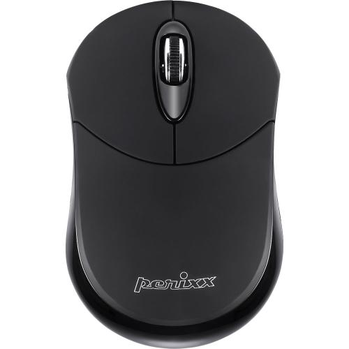 Perixx PERIMICE-802 Bluetooth-Maus für PC und Tablet schnurlos schwarz