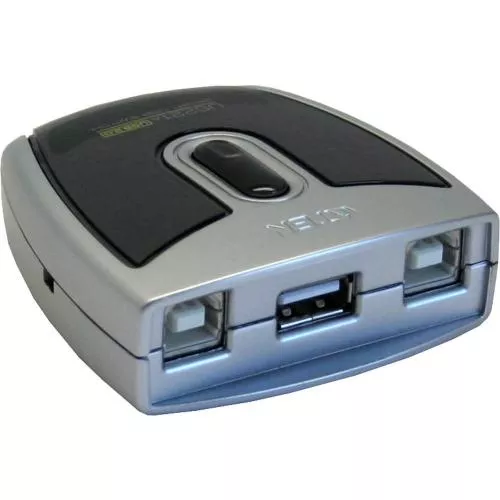 ATEN US221A USB 2.0 Data Switch 1x USB Gerät an 2x PC elektronisch