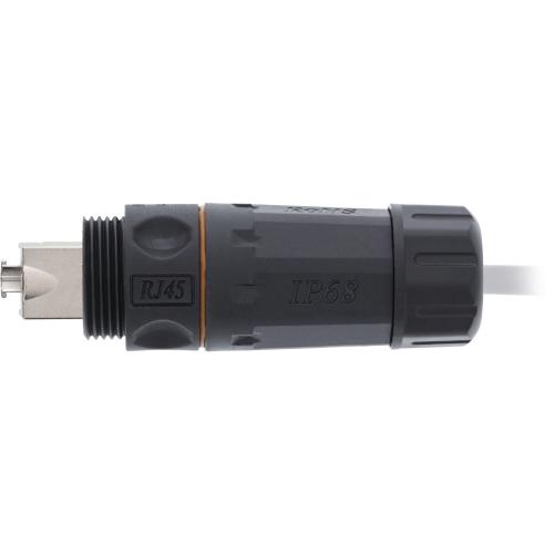 Preview: RJ45-Outdoor-Kabelverbinder Cat.6A, IP68, geschirmt, LSA-Technik
