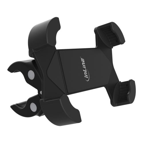 Preview: InLine® One Click Easy 3 Drive & Ride Set mit Universalklemme und Lüftungsgitter-Clip