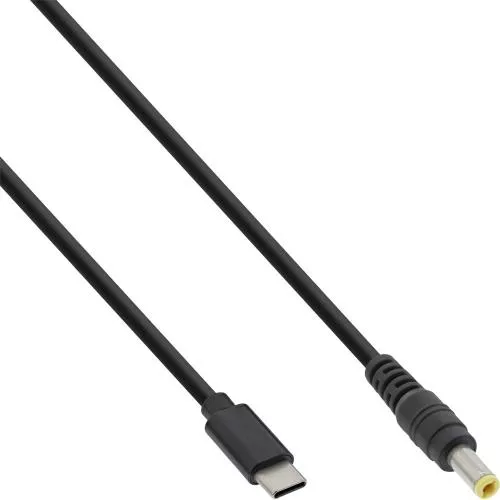InLine® USB Typ-C zu ASUS/Lenovo Notebook (rund) Ladekabel 2m