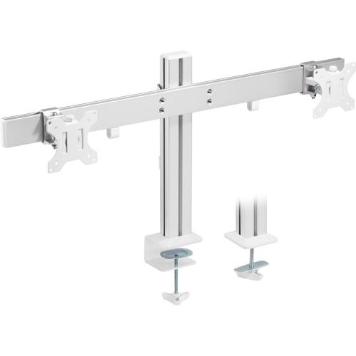 InLine® Alumium Monitor-Tischhalterung für 2 Monitore bis 32", 8kg