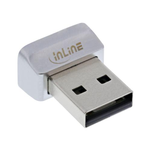 InLine® USB Fingerabdruck Scanner Windows Hello kompatibel