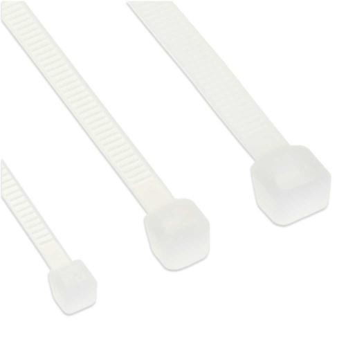 Kabelbinder 300 x 7,2 mm – Lösbar, Nylon PA66, 100 Stück