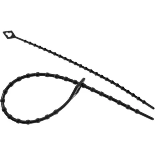 InLine® Kabelbinder Kugelbinder schwarz Länge 100mm 100 Stück
