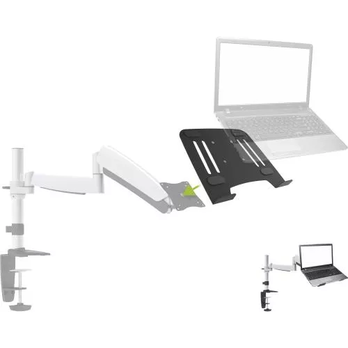 InLine® Notebook Halterung mit VESA 75 Adapter