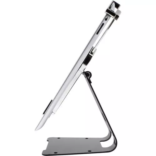 Tablet Halterung mit Sicherheitsschloss – Universelle Halterung für 10"-13" Tablets, abschließbar, schwarz