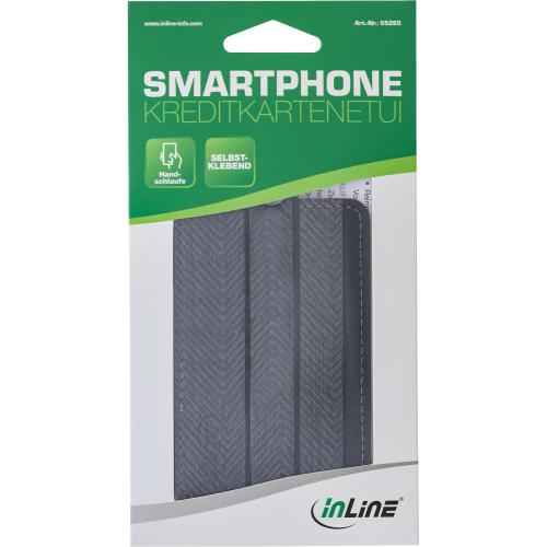 InLine® Smartphone Kreditkartenetui Smartphonehalter