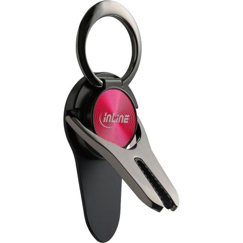Preview: InLine® Smartphone 3in1 Smartclip rot