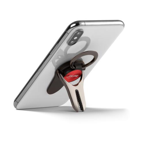 Preview: InLine® Smartphone 3in1 Smartclip rot