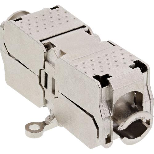 Preview: RJ45-Kabelverbinder Cat.6A, geschirmt, LSA-Technik