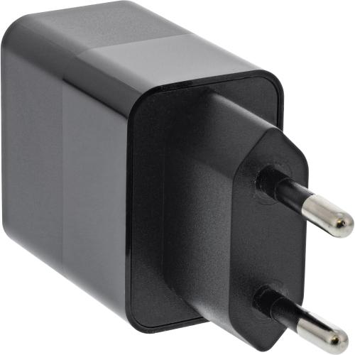 Preview: InLine® USB PD Ladegerät Single USB Typ-C Power Delivery 20W schwarz