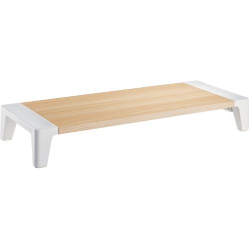 Preview: InLine® Monitor Podest+ mit 2x USB 3.0 und QC3 Ladeports 80mm max. 15kg