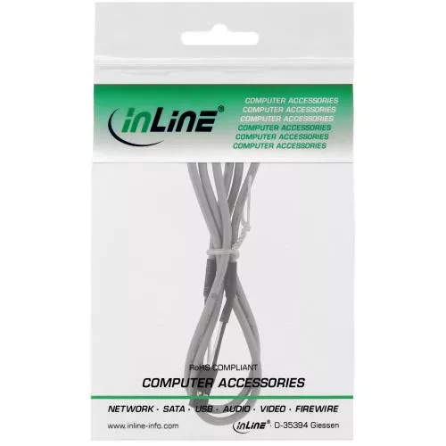 InLine® Audiokabel intern digital 2pol Stecker Stecker 0,66m