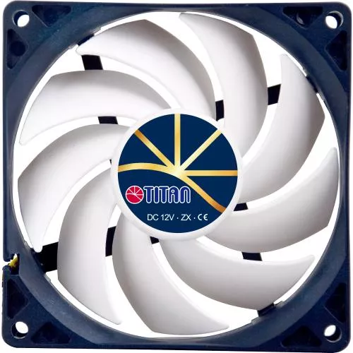 Titan TFD-9225H12ZP/KE(RB) Lüfter 92x92x25mm Extreme Silent Fan PWM