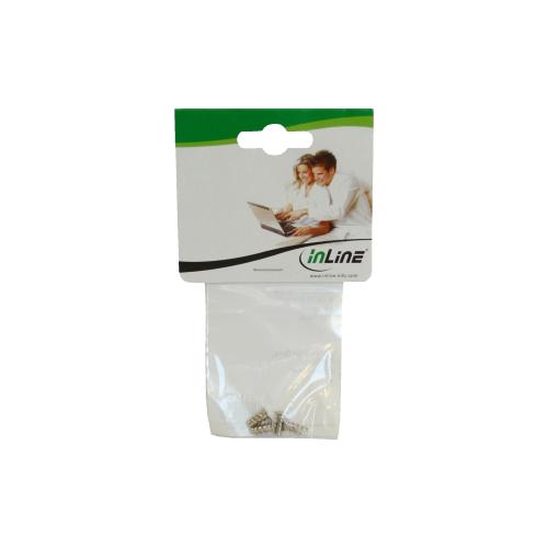 Preview: InLine® Lüfterschrauben 50x100mm verzinkt 4er Pack