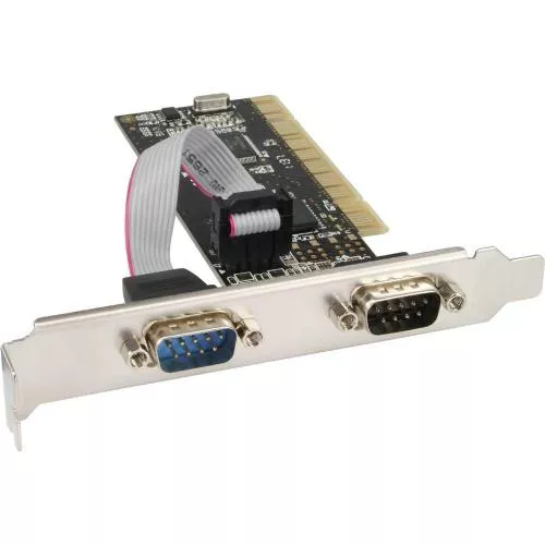 InLine® Schnittstellenkarte 2x 9pol seriell PCI