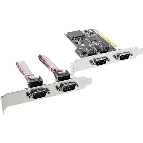 Preview: InLine® Schnittstellenkarte 4x 9pol seriell PCI