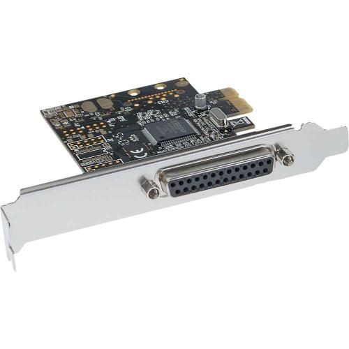 Preview: InLine® Schnittstellenkarte 1x parallel 25-pol PCIe (PCI-Express)