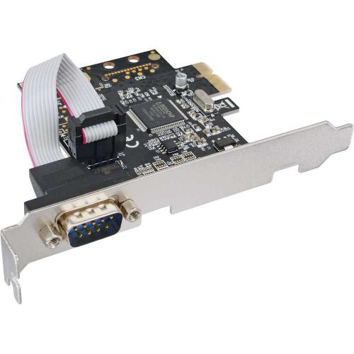 Preview: InLine® Schnittstellenkarte 1x Seriell 9-pol PCIe (PCI-Express)