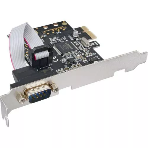 InLine Schnittstellenkarte 1x Seriell 9-pol PCIe (PCI-Express)