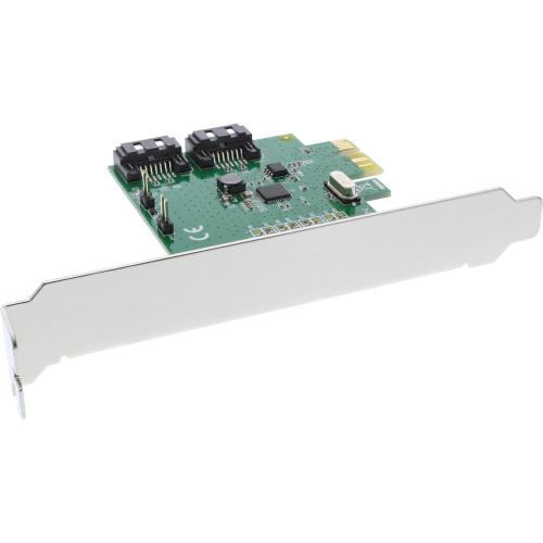 Preview: InLine® Schnittstellenkarte 2-fach SATA 6Gb/s x1 PCIe 2.0 RAID 0/1/SPAN mit Low-Profile Slotblech