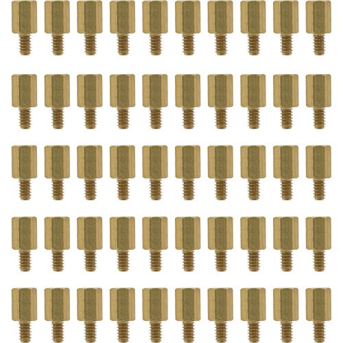 Preview: InLine® Abstandshalter Schraubenset für Mainboards metrisch 50-teilig