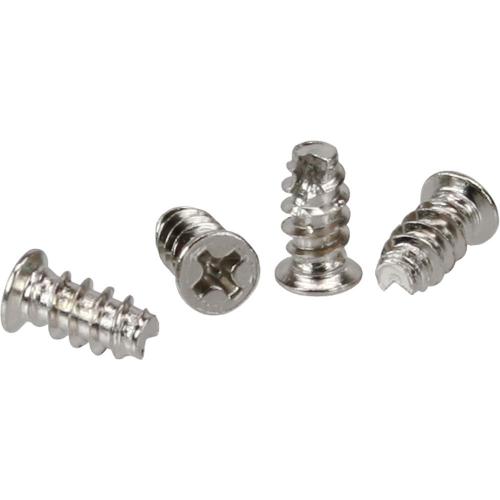 InLine® Lüfterschrauben 5,0x10,0mm silber 2000 Stück Pack