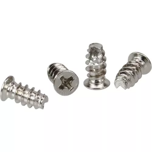Lüfterschrauben 5,0x10,0mm – Silber, 2000 Stück Pack
