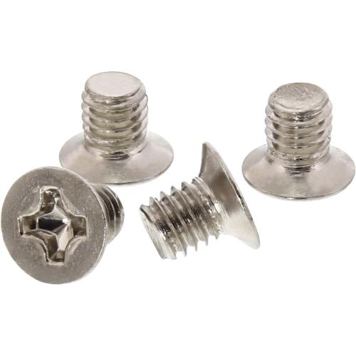 Preview: 100er Pack InLine® Schraubenset für 2,5" Festplatte 3mm, flacher Senkkopf silber