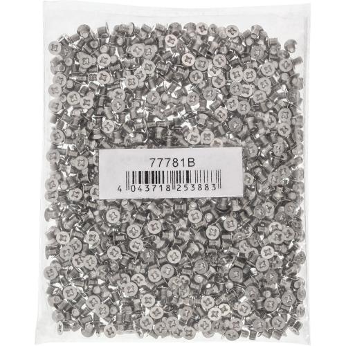 Preview: 1000er Pack InLine® Schraubenset für 2,5" Festplatte 3mm, flacher Senkkopf silber