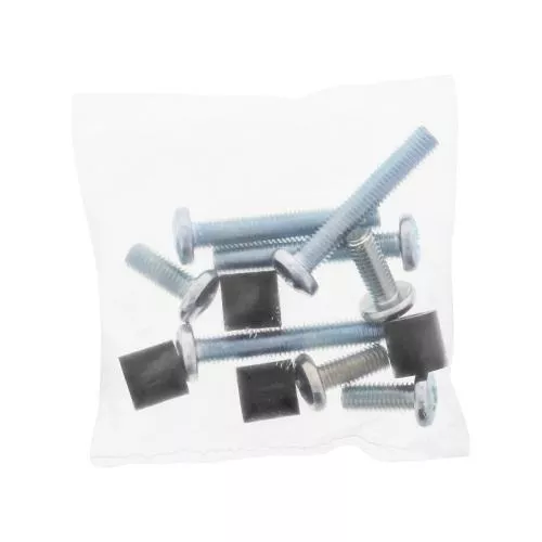 InLine® 8er Schraubenset 4x M8x20mm 4x M8x50mm und 4x 15mm Abstandhalter für Wandhalterung