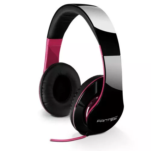 FANTEC SHP-250AJ-PK Kopfhörer stereo 3,5mm-Klinke schwarz/pink