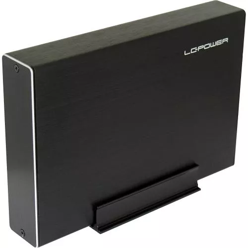 LC-Power LC-35U3-Becrux externes 3,5"-SATA-Gehäuse USB 3.0 Alu schwarz