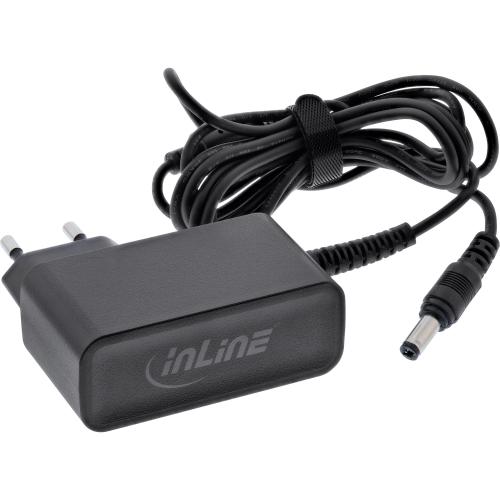 Preview: InLine® Universal Steckernetzteil 12V / 24W mit 6 Wechselstecker